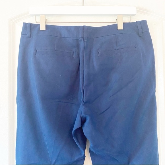 VINEYARD VINES Women’s Navy Tuxedo Gold Stripe Trouser Pants - Picture 9 of 10